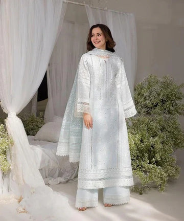Embroidered Lawn 3pc Suit